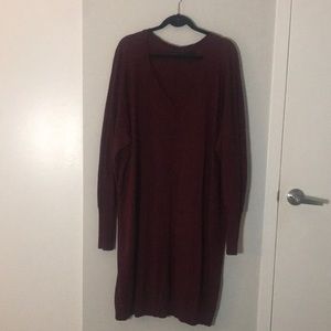 Oversized sweater dress, size XL